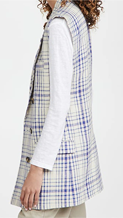 Shop Isabel Marant Étoile Ipegie Jacket In Blue