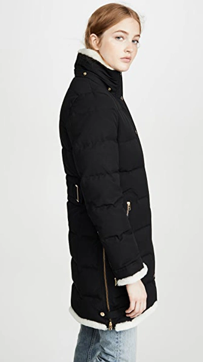 Shop Moose Knuckles Mont Joli Parka In Black