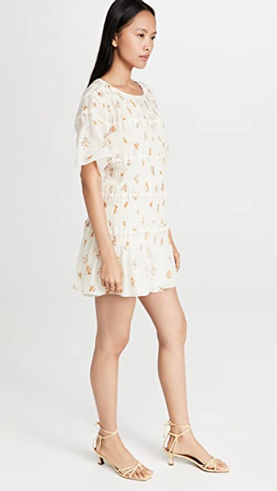 Shop Rebecca Taylor Ines Smocked Dress