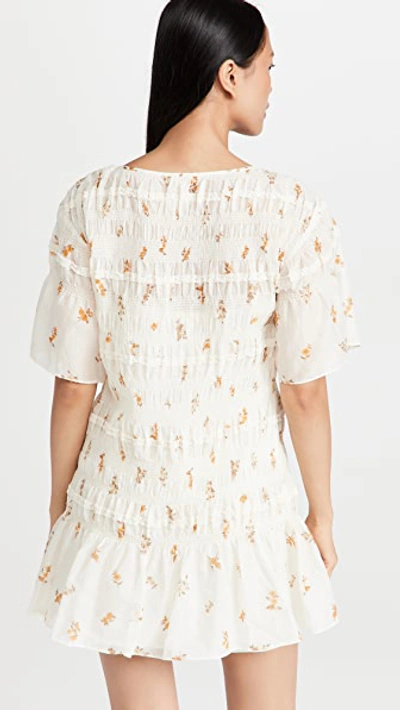 Shop Rebecca Taylor Ines Smocked Dress