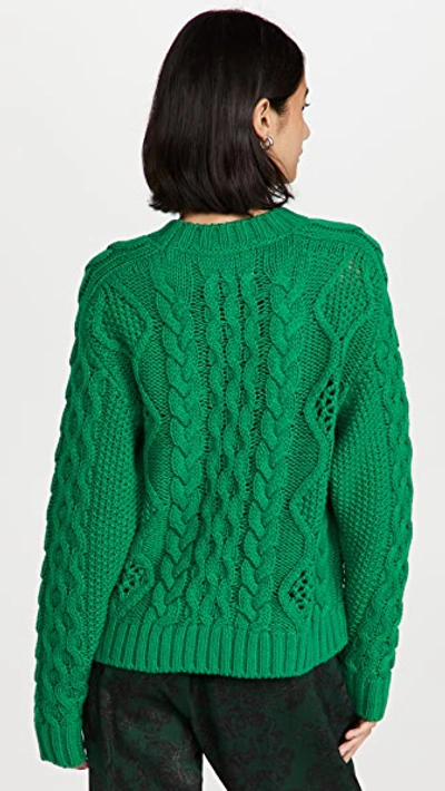 Shop Essentiel Antwerp Agatti Cable Stitch Sweater