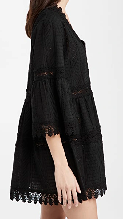 Shop Melissa Odabash Victoria Coverup In Black