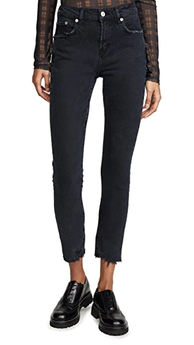 Shop Agolde Toni Mid Rise Straight Jeans In Feral
