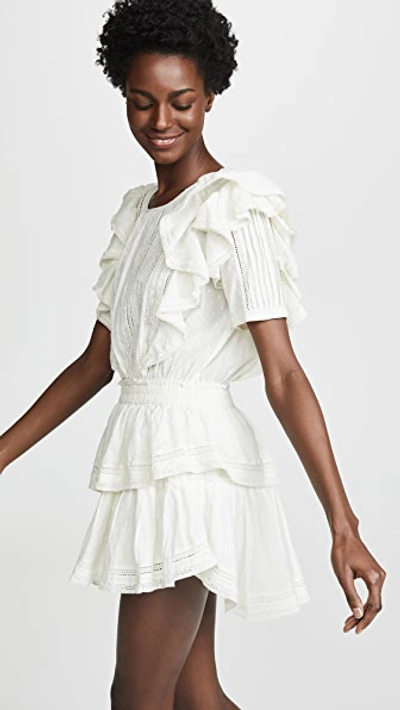 Loveshackfancy Natasha Dress In White In White