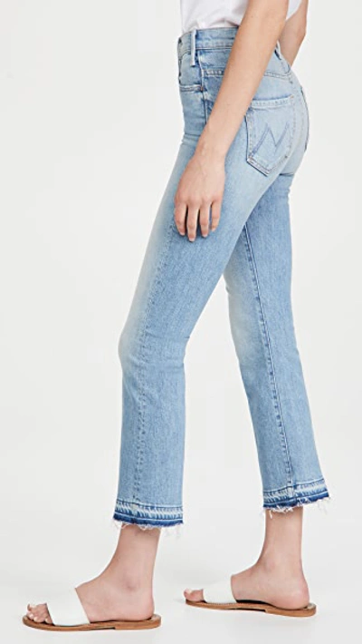 Shop Mother The Hustler Ankle Jeans In On My Feet