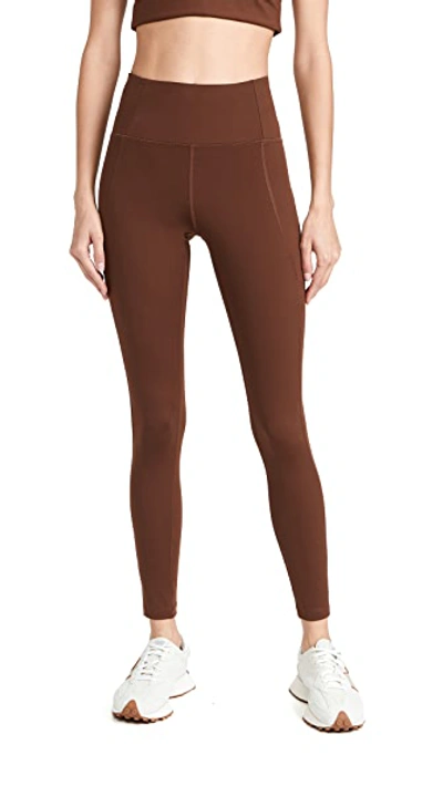 Shop Girlfriend Collective High Rise Compressive Leggings Earth