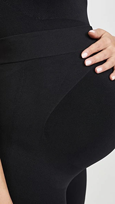 Shop Blanqi Maternity Belly Support Leggings Deepest Black