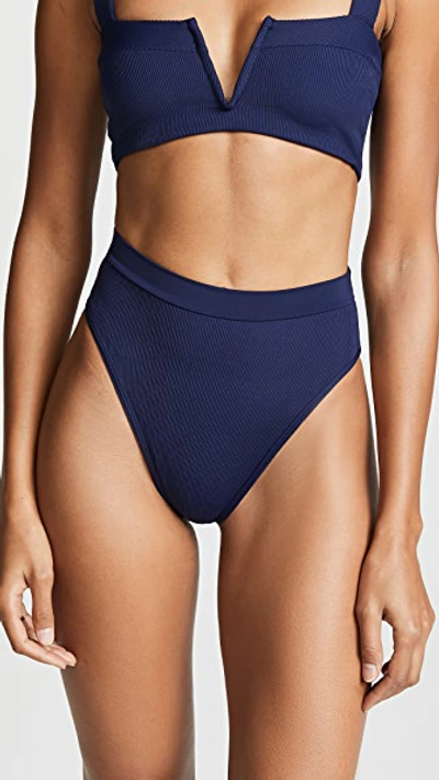 Shop L*space Frenchi Bitsy Bikini Bottoms Midnight Blue