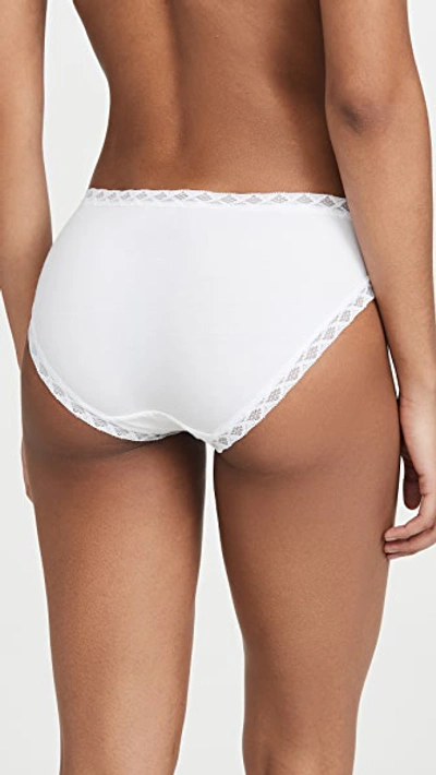 Natori Bliss 3-pack Cotton Blend Briefs In Black/cafe/white