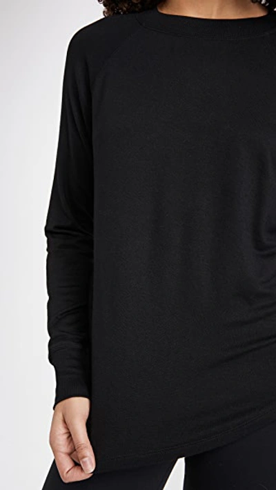 Splits59 Warm Up Pullover Sweatshirt In Black