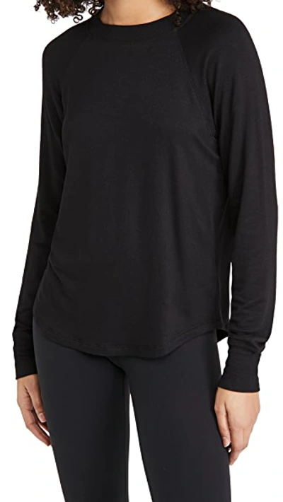 Splits59 Warm Up Pullover Sweatshirt In Black