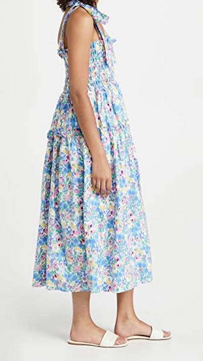 EN SAISON SMOCKED MIDI DRESS ENSAI30086
