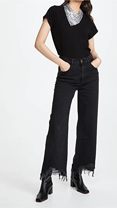 Shop Dl Hepburn Wide Leg High Rise Jeans Lark