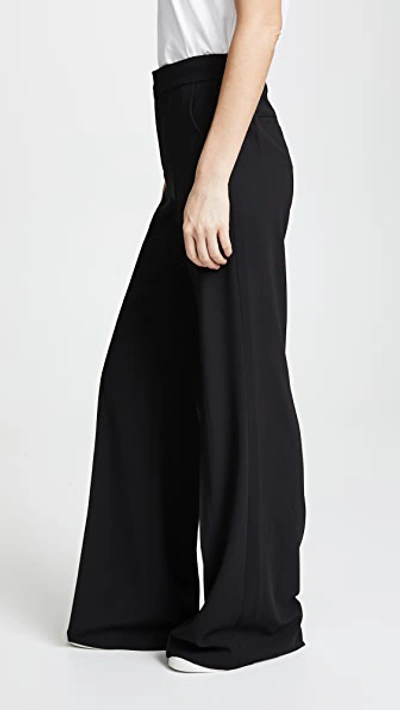Shop Alice And Olivia Dylan High Waisted Leg Pants Black