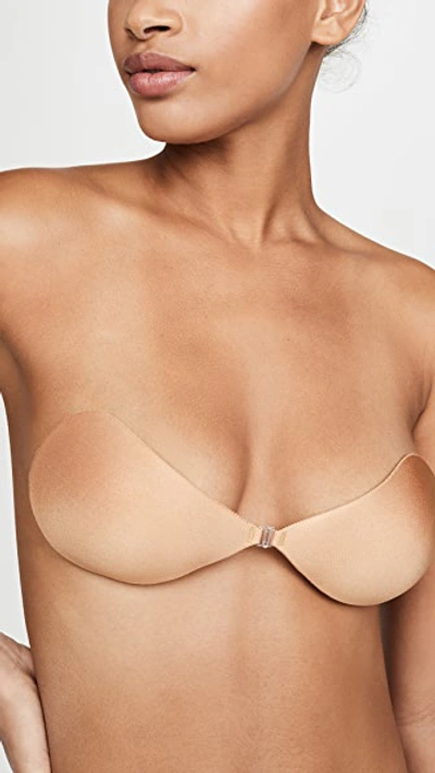 Nubra Seamless U Half Cup Bra In Tan