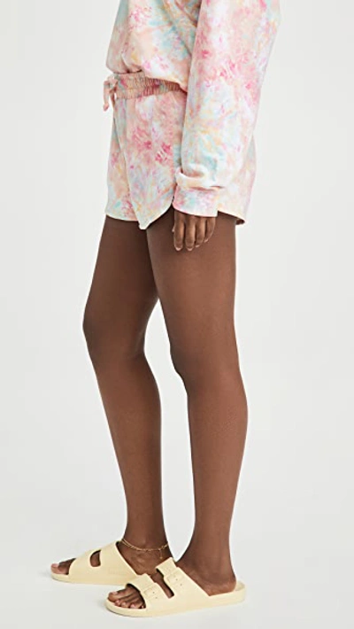 Shop Onzie Divine Shorts In Rose All Day