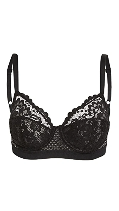 Shop Else Petunia Underwire Bra In Black