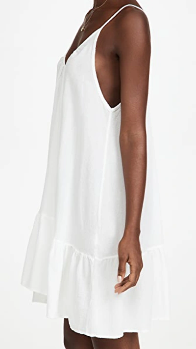 9seed St. Tropez Mini Dress In White