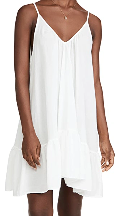9seed St. Tropez Mini Dress In White
