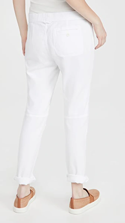 Shop James Perse Super Soft Twill Pants In White