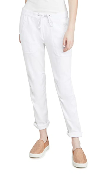 Shop James Perse Super Soft Twill Pants In White