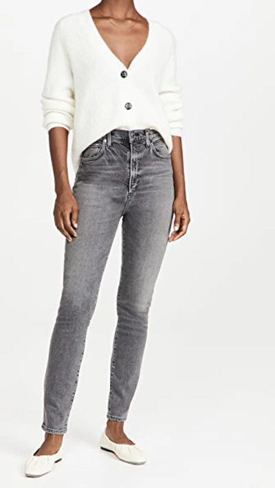 Shop Agolde Pinch Waist Skinny Jeans