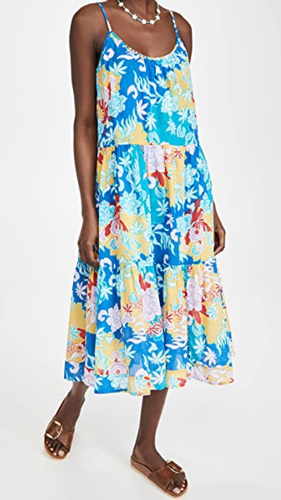 Shop Mikoh Tokelau 2 Dress In Bright Flower