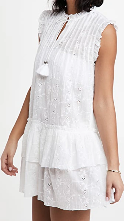Shop Playa Lucila Eyelet Dress White