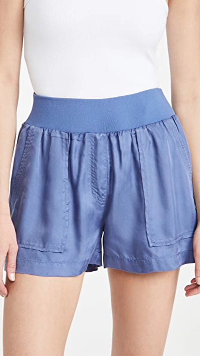 Shop Cinq À Sept Bethany Shorts In Thunderstorm
