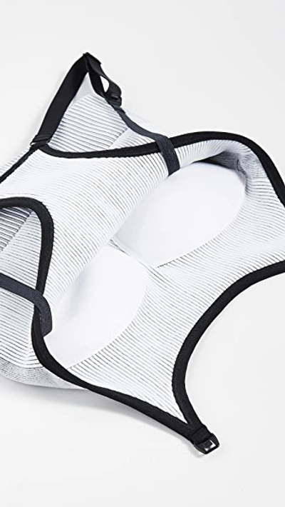 Ingrid & Isabel Seamless Maternity And Nursing Sports Bra In Black/white Combo