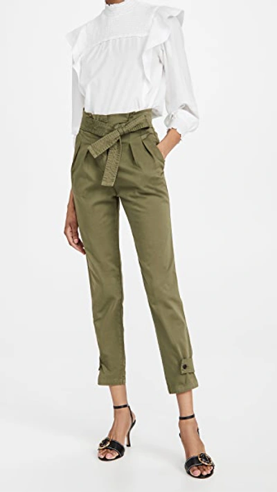 Shop A.l.c Karey Pants In Light Army