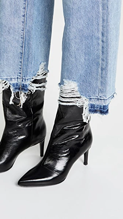 Dl1961 1961 Hepburn High Rise Wide Leg Jeans In Slate