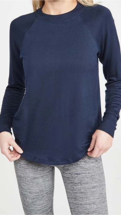 Shop Splits59 Warm Up Pullover Sweatshirt Indigo