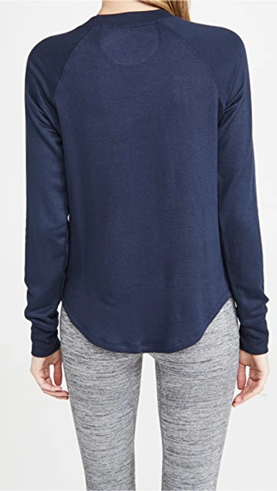 Shop Splits59 Warm Up Pullover Sweatshirt Indigo