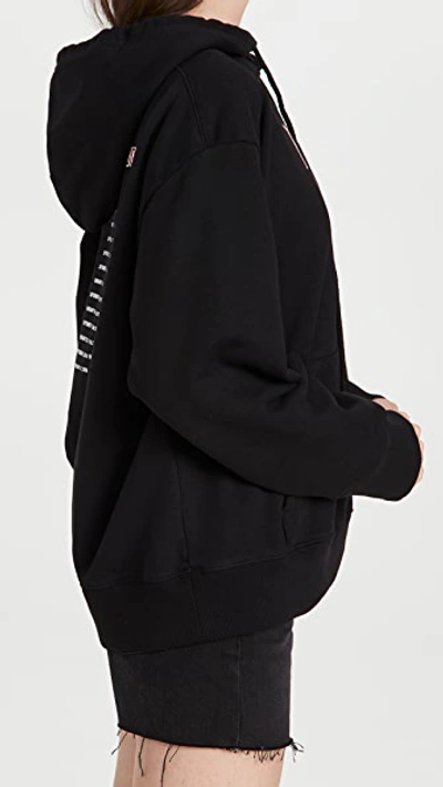 Shop Mm6 Maison Margiela Logo Hoodie