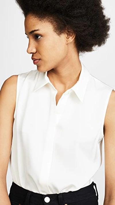 Shop Theory Modern Tanelis Blouse In Ivory