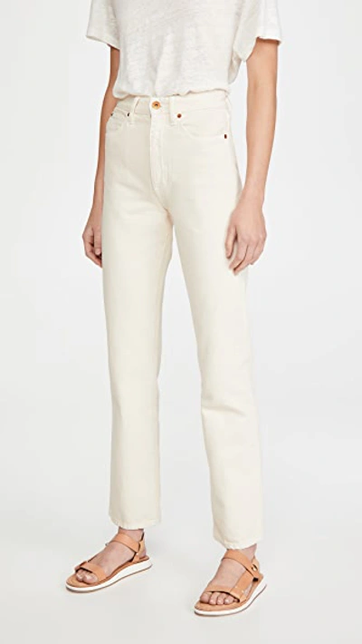 Slvrlake Beatnik Skinny Jeans In Ecru