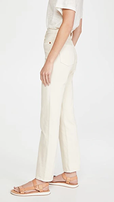 Slvrlake Beatnik Skinny Jeans In Ecru