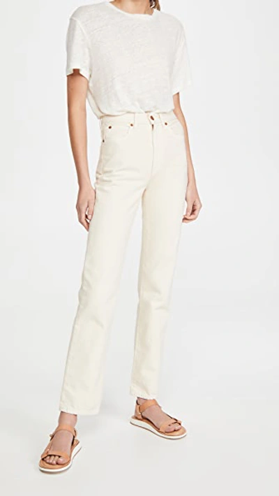 Slvrlake Beatnik Skinny Jeans In Ecru