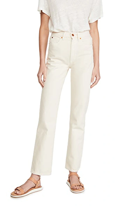 Slvrlake Beatnik Skinny Jeans In Ecru