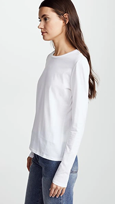 Shop Tse Cashmere Pullover In White