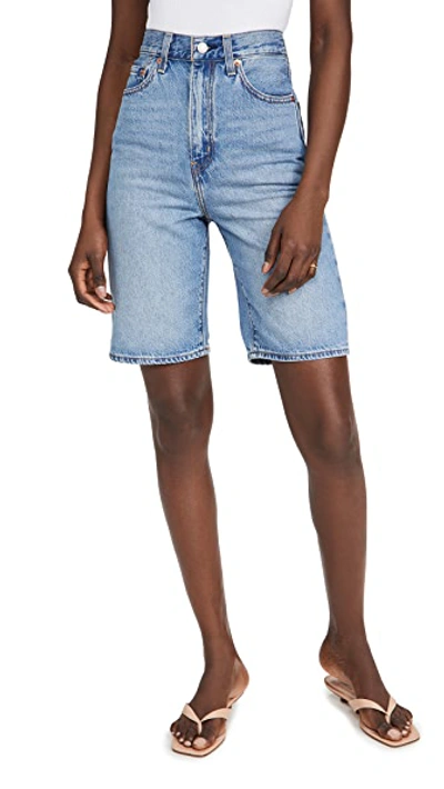 Shop Levi's High Loose Bermuda Shorts In Whatever