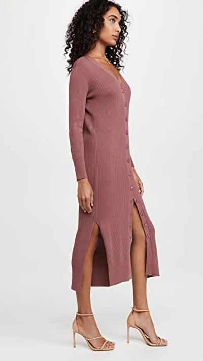 Shop Line & Dot Simone Button Down Sweater Dress