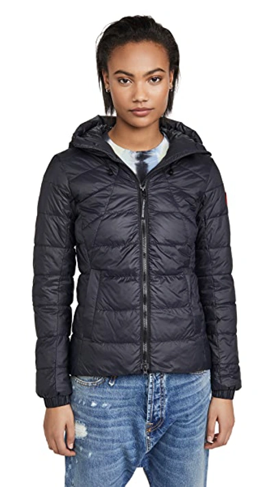 Shop Canada Goose Abbott Hooded Jacket Black