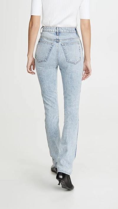 Shop Khaite Daria Jeans In Santa Fe