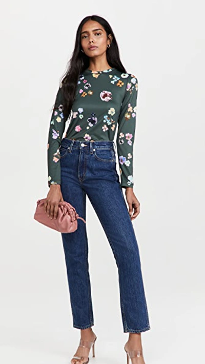 Stine Goya Juno Floral-print Long-sleeve Top