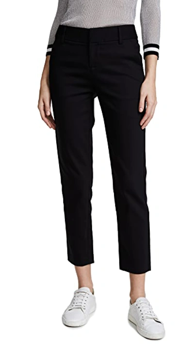 Shop Alice And Olivia Stacey Slim Pants In Black