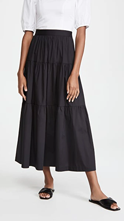 Shop Staud Sea Skirt Black