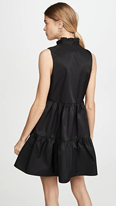 Shop Amanda Uprichard Sleeveless Saffron Dress Black