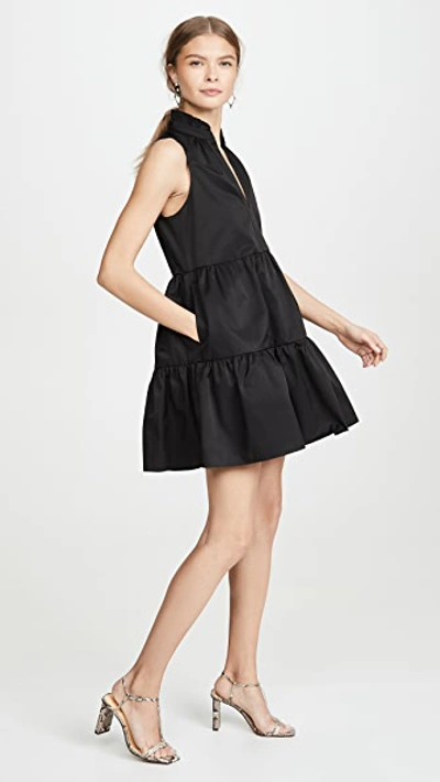Shop Amanda Uprichard Sleeveless Saffron Dress Black
